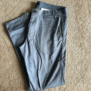Men’s Slim Pants Gray/Blue 34/30